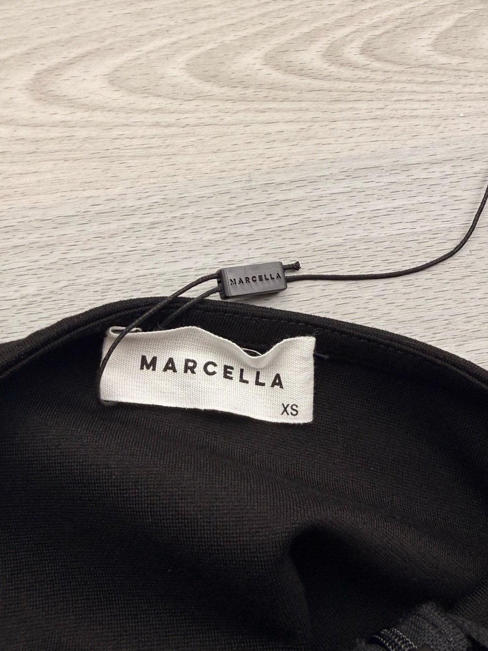 Marcella NYC Manhattan One Shoulder European Ponte Open Back Halter Gown XS - Picture 14 of 15
